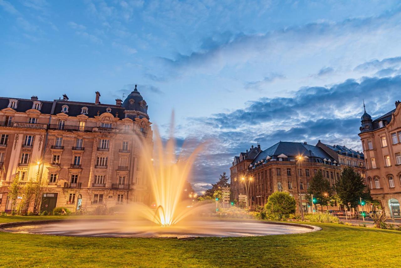 Hotel Le Mondon Metz Bagian luar foto
