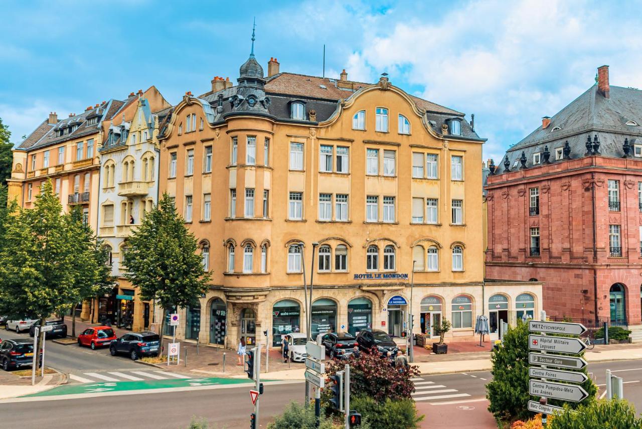 Hotel Le Mondon Metz Bagian luar foto